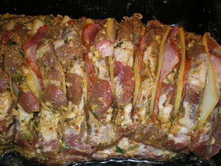 Pečená plnená krkovička  (fotorecept)  - obrázok 4