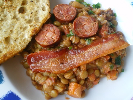 Šošovica so zeleninou po taliansky (fotorecept) - obrázok 7