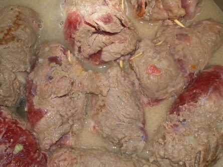 Hovädzie rolky so špenátovou zemiakovou kašou a sladkou mrkvou (fotorecept) - obrázok 5