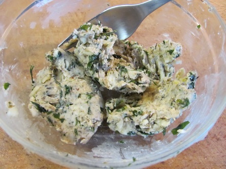 Kurča na masle s pučenými zemiakmi (fotorecept) - obrázok 1