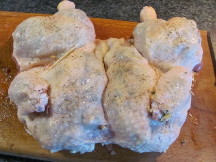 Kurča na masle s pučenými zemiakmi (fotorecept) - obrázok 4