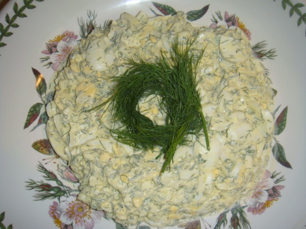 Vajcový šalát s kôprom (fotorecept) - obrázok 4