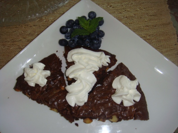 Brownies s makadamovými orieškami a bielou čokoládou (fotorecept) - obrázok 8