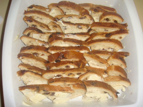 Čokoládový puding  zo sladkého chleba (fotorecept) - obrázok 3