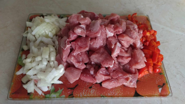 Tekvicová kaša s bravčovým mäsom a zeleninová polievka so šafranom (fotorecept) - obrázok 5