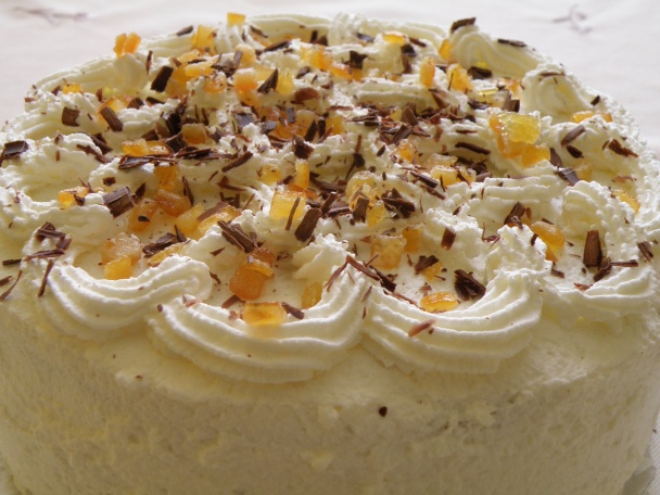 Pomarančová torta - obrázok 4