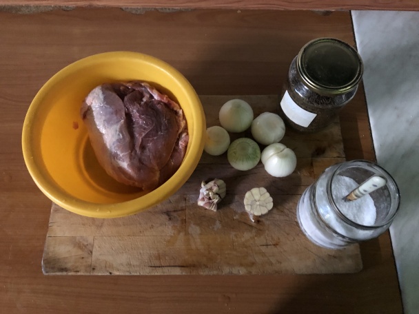 Pečené pliecko na spôsob výpečkov s knedľou (fotorecept) - obrázok 1