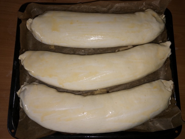 Jablková štrúdľa z lístkového cesta (fotorecept) - obrázok 3