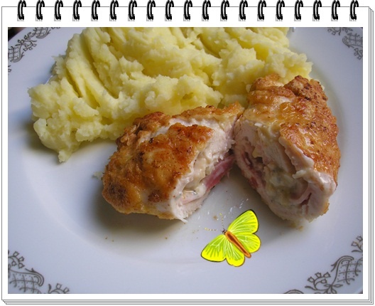 Plnené kuracie rezne (fotorecept) - obrázok 1