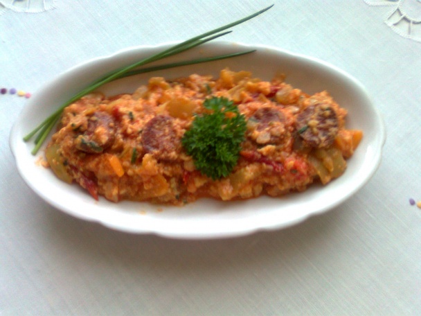 Pikantné lečo s klobáskou - obrázok 3