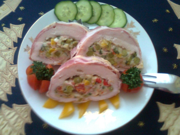 Silvestrovská kuracia roláda (fotorecept) - obrázok 6