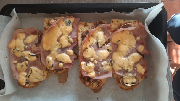 Bageta vo vajíčku so šampiňónmi (fotorecept) - obrázok 5