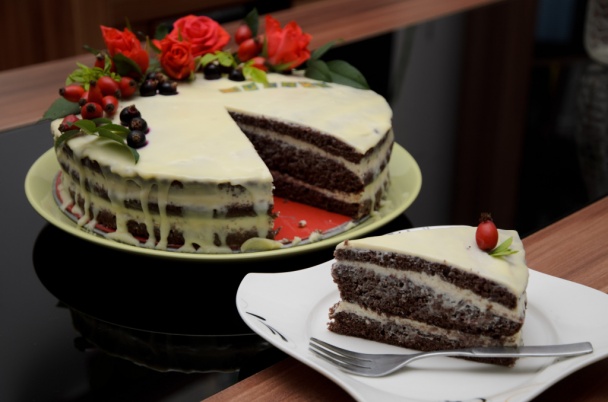 Torta s mascarpone-tvarohovým krémom (fotorecept) - obrázok 8