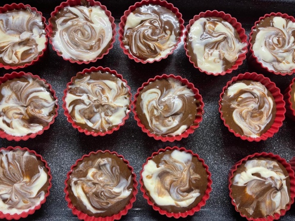 Cheesecake-čoko muffiny (fotorecept) - obrázok 3