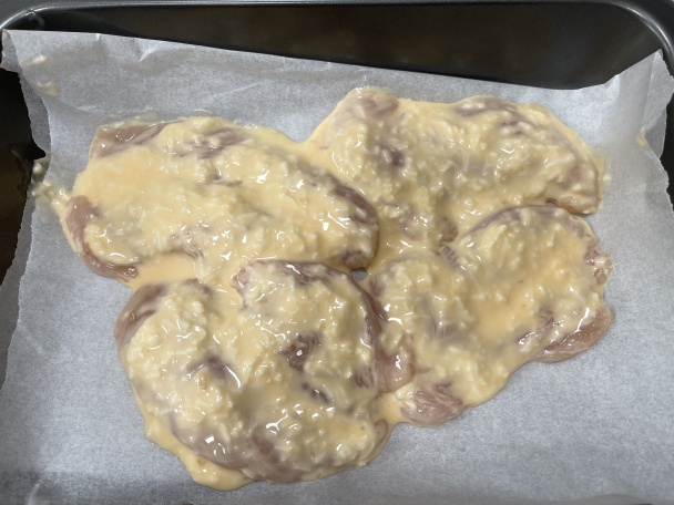 Kuracie prsia v jogurtovo-syrovom cestíčku (bez oleja) - obrázok 1