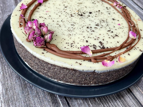 Maková torta bez pečenia - obrázok 3