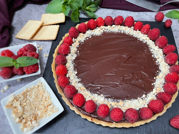 Fantastický malinový tart (fotorecept) - obrázok 3