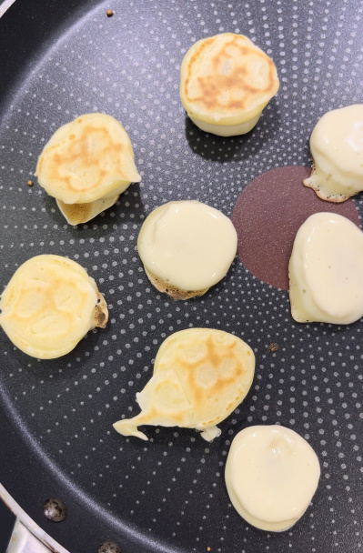 Mini palacinky s banánom (fotorecept) - obrázok 3