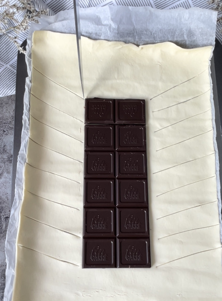 Rýchla čokoládová štrúdľa (fotorecept) - obrázok 3