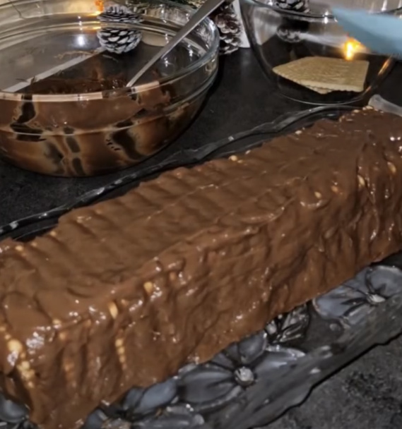 „Zebra koláč“ z maslových sušienok (fotorecept) - obrázok 5