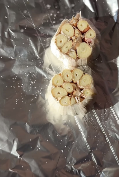 Zapekaný cesnakový chlieb (fotorecept) - obrázok 1