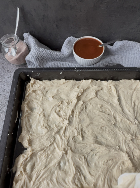 Domáca pizza na plechu bez miesenia (fotorecept) - obrázok 4
