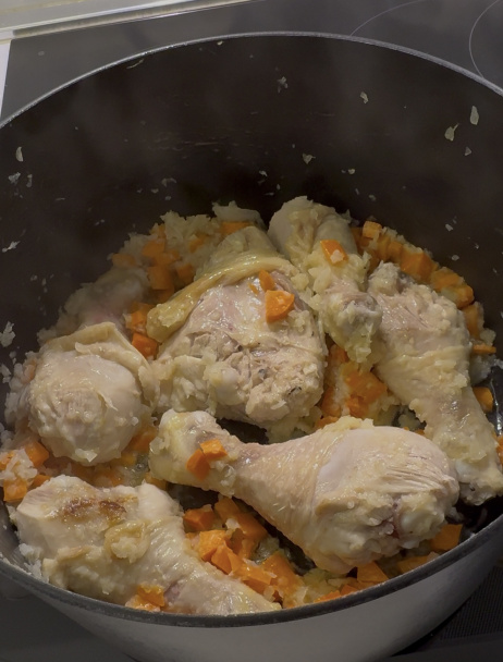 Božský kurací paprikáš so zemiakmi (fotorecept) - obrázok 1