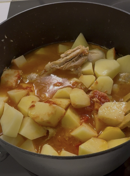 Božský kurací paprikáš so zemiakmi (fotorecept) - obrázok 2