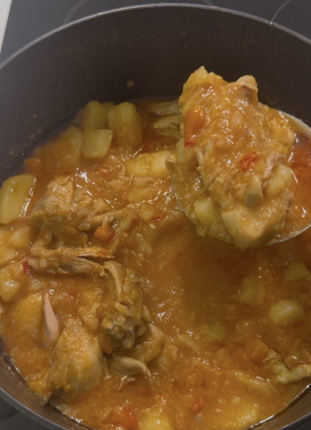 Božský kurací paprikáš so zemiakmi (fotorecept) - obrázok 3