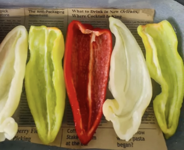 Pečené papriky plnené syrom - obrázok 2