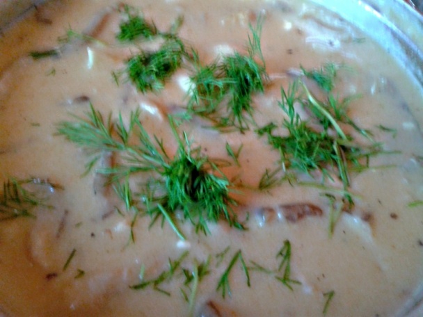 Hlivovo-kurací paprikáš s kôprom (fotorecept) - obrázok 7