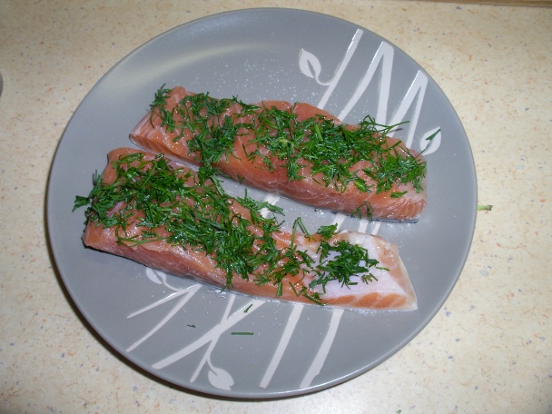 Losos s brokolicovou omáčkou (fotorecept) - obrázok 1