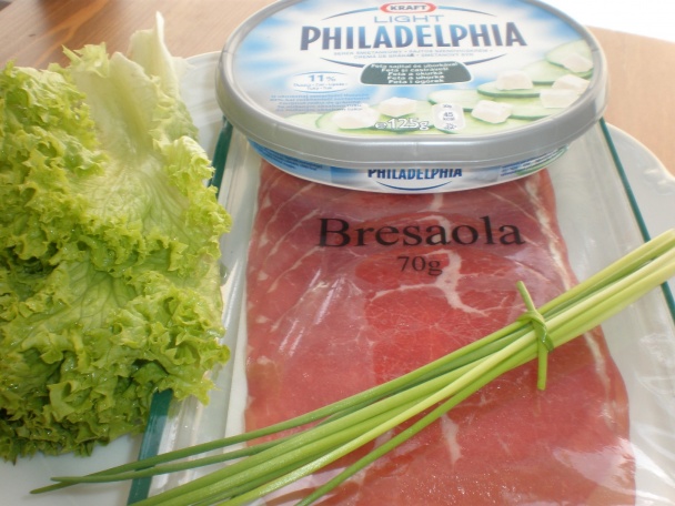 Bresaola plnená syrom - obrázok 1