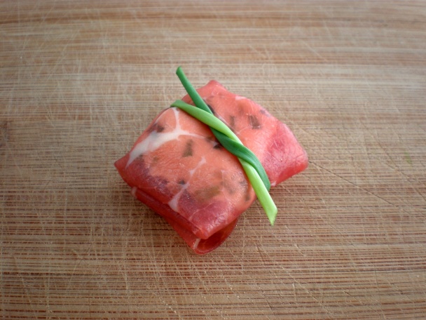 Bresaola plnená syrom - obrázok 9