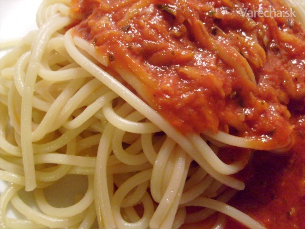 Takmer boloňské špagety (fotorecept)