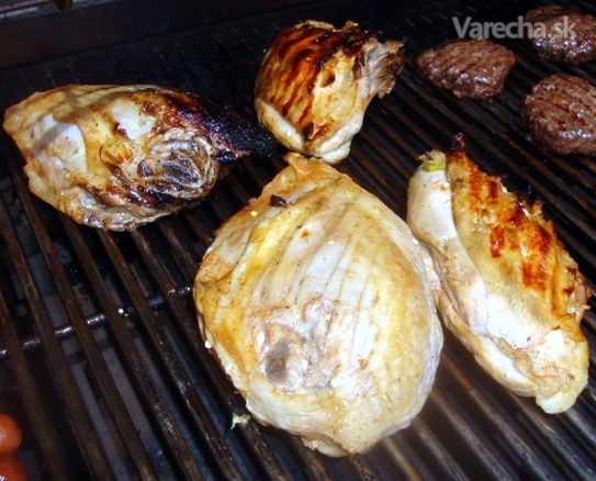 BBQ kuracie prsia marinované s tequilou (fotorecept)