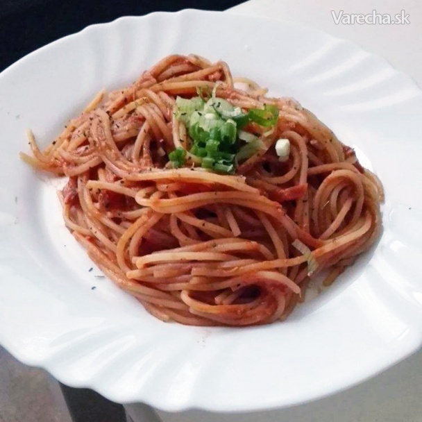 Recept - Tuniakové špagety