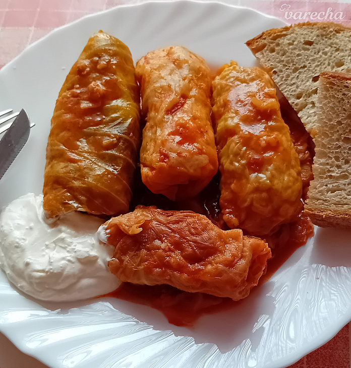 Plnené kapustné listy