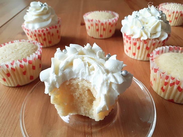 Recept - Vanilkové cupcakes