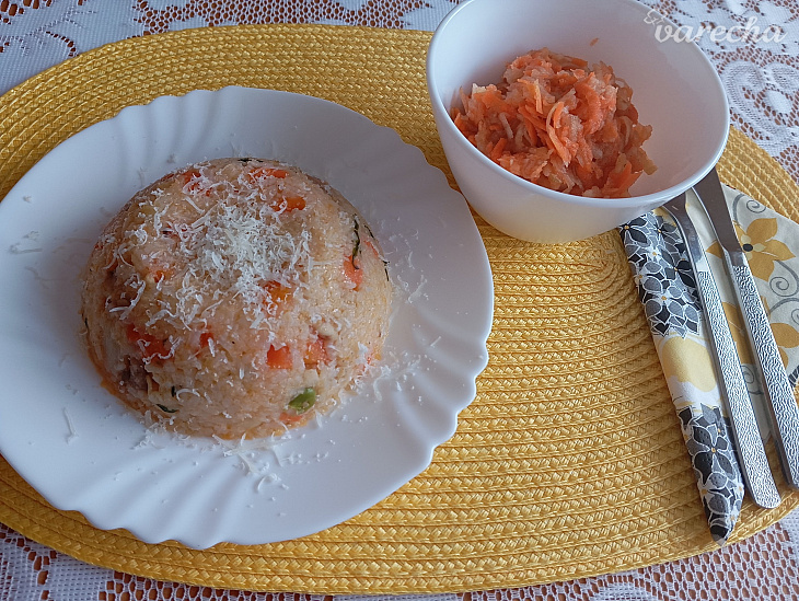 „Riziko“ z kuracieho mäsa – nepravé rizoto v mojej verzii (fotorecept)