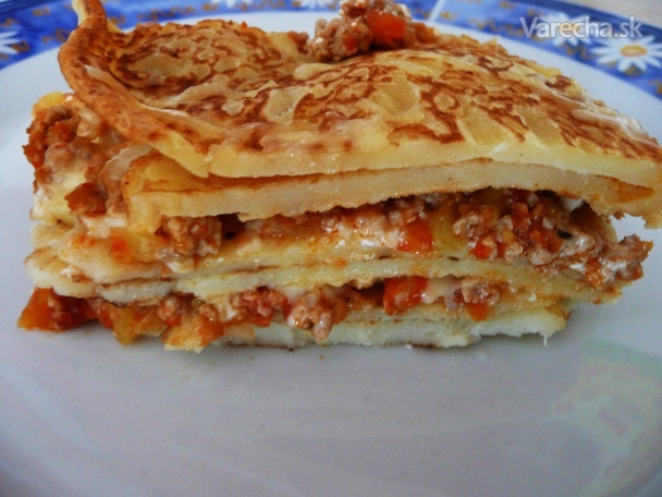 Palacinkové lasagne (fotorecept)