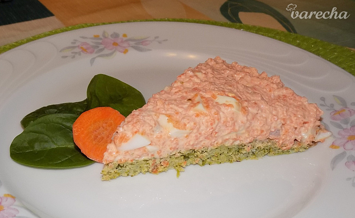 Slaný brokolicový koláč (fotorecept)