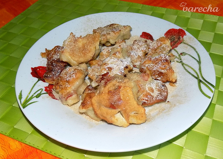 Jablkové smažienky (fotorecept)