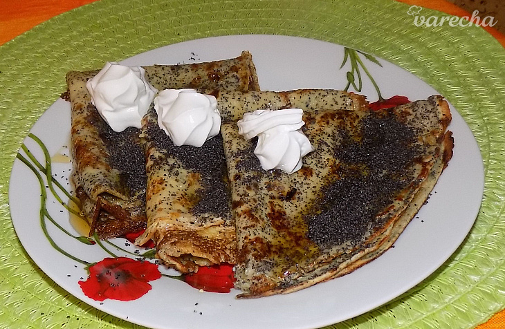 Makové palacinky (fotorecept)