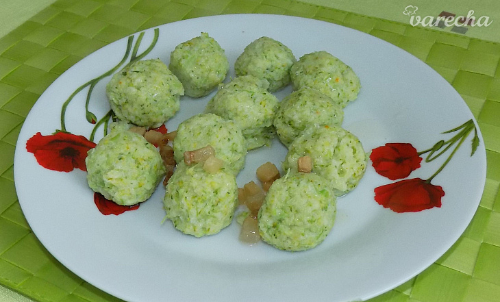Brokolicovo-krupicové guľôčky (fotorecept)