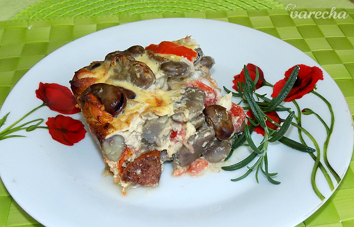 Zapečený bôb s tahini (fotorecept)