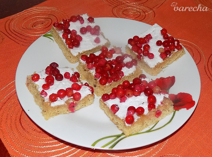 Ríbezľový koláč (fotorecept)