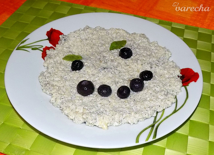 Pšenová kaša s makom a banánom (fotorecept)