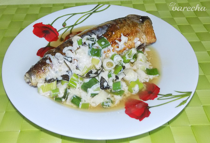Makrela v šalviovej omáčke (fotorecept)