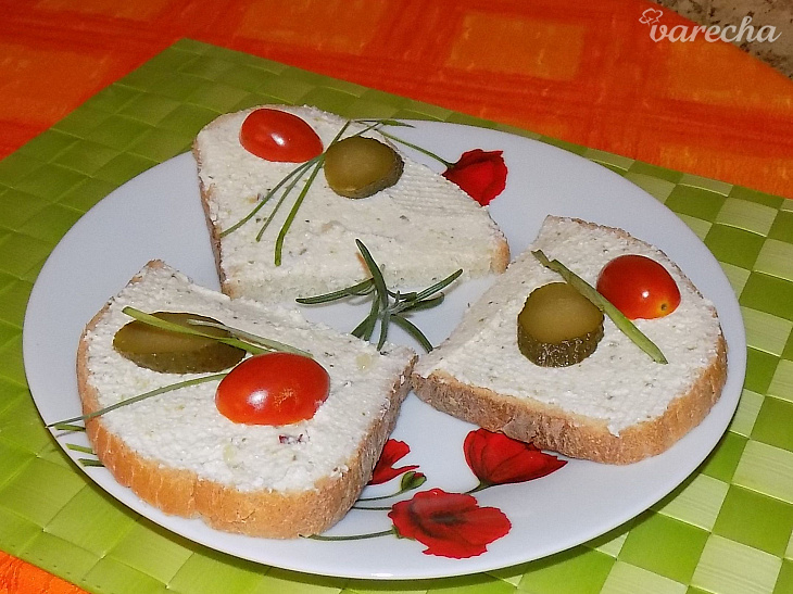 Nátierka z olomouckých syrečkov (fotorecept)